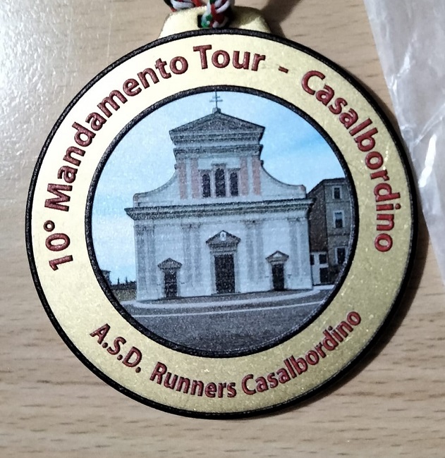 Mandamento Tour 19122021 medaglia finisher