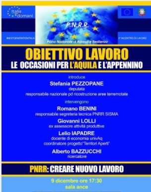 Obiettivo lavoro 9 dicembre