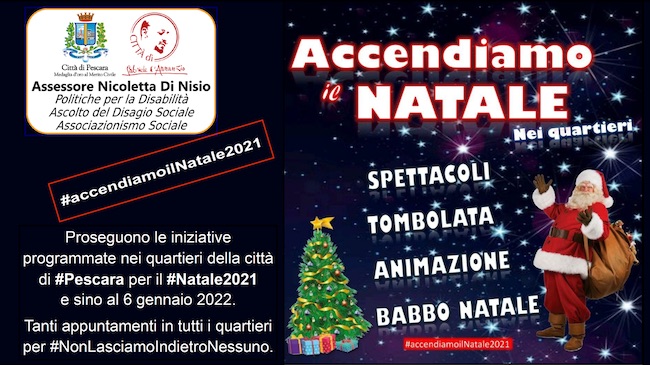 accendiamo il natale 2021