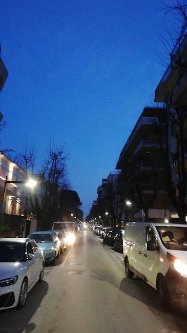 illuminazione riqualificata pescara