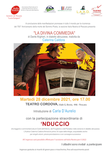 la divina commedia 28 dicembre 2021