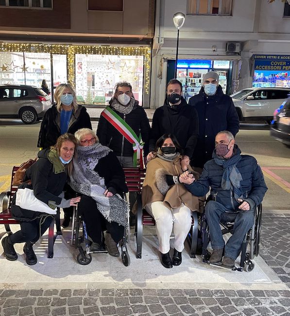 panchina inclusiva giulianova