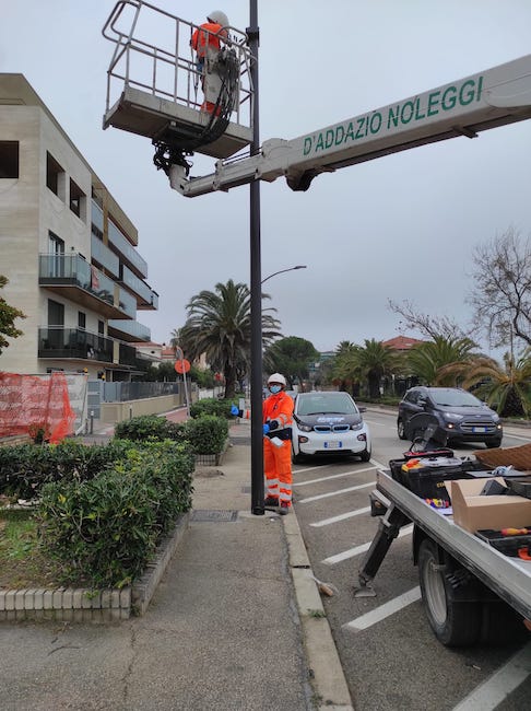 riqualificazione illuminazione pescara