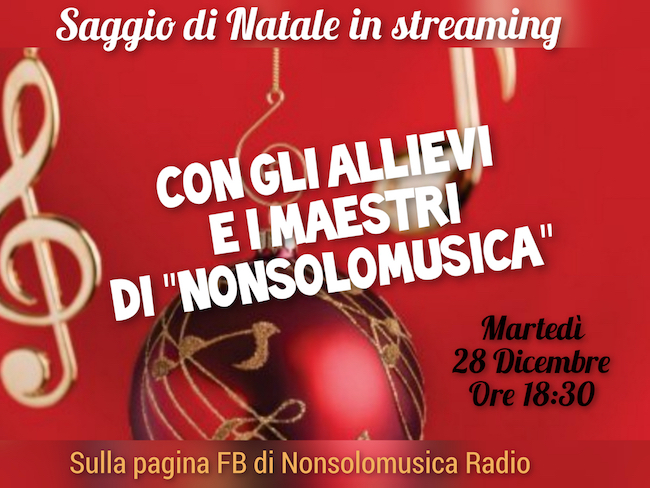 saggio natale 28 dicembre 2021 locandina