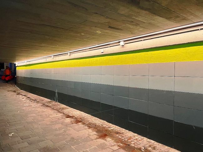 sottopasso via thaulero dopo