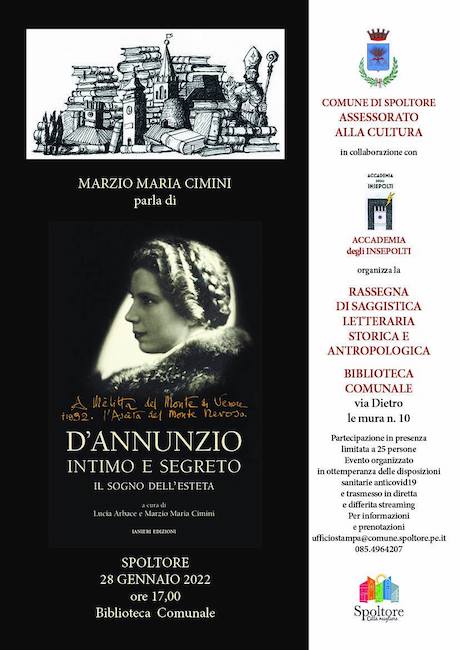 dannunzio intimo segreto 28 gennaio 2022