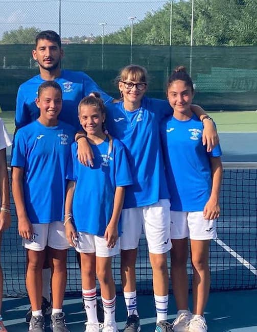 istruttore davide iacovoni squadra u14 femminile