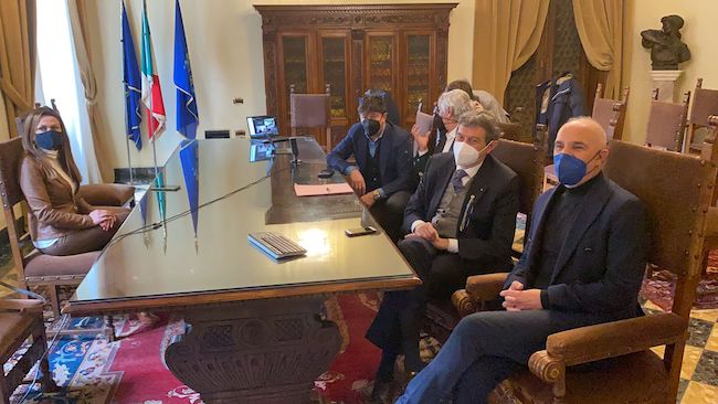 riunione ampliamento stadio cornacchia