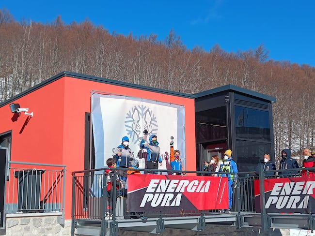 slalom podio roccaraso