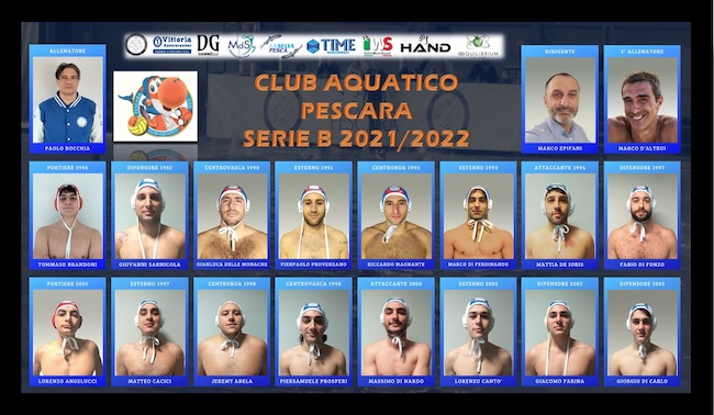 club aquatico pescara 2021-2022