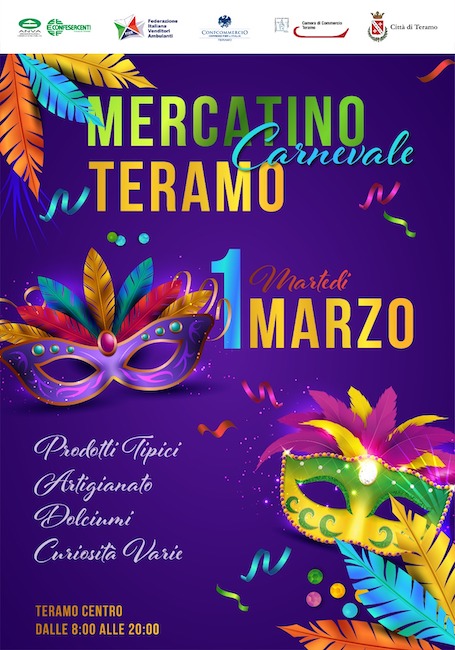 mercatino carnevale teramo