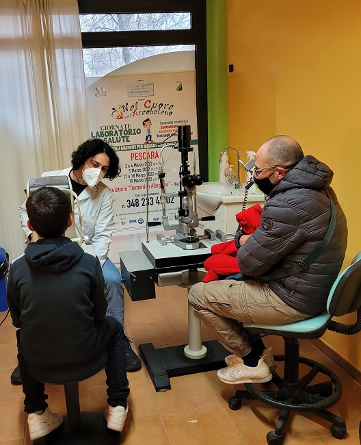 Giornata salute minori Pescara - progetto Arcobaleno 1