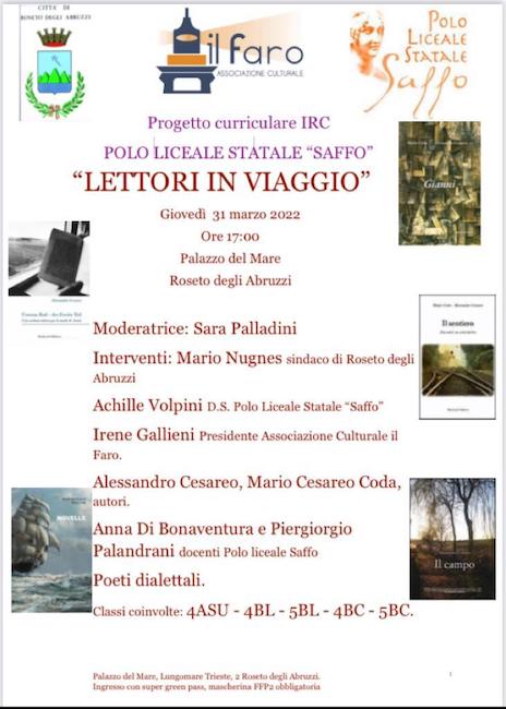 lettori in viaggio 31 marzo 2022