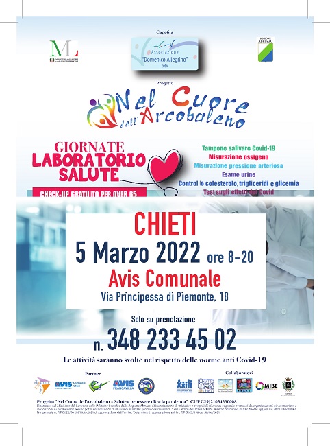 locandina Giornata salute over 65 Chieti
