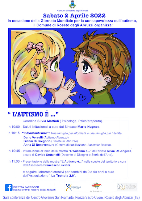 locandina l'autismo è