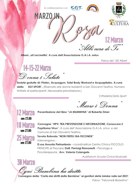 marzo in rosa sgt