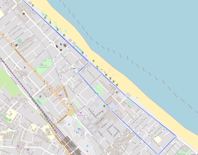 percorso vivicittà 2022