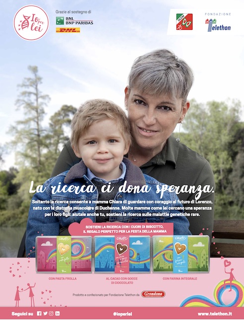 campagna telethon io per lei