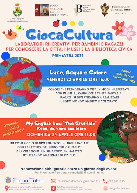 GiocaCultura 22-24 aprile
