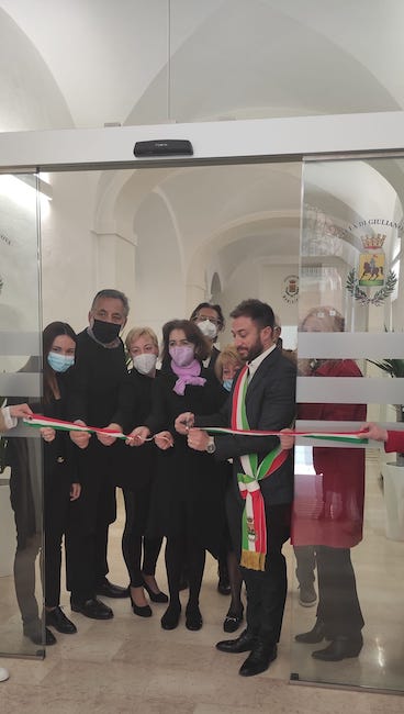 inaugurazione nuovi locali comune giulianova