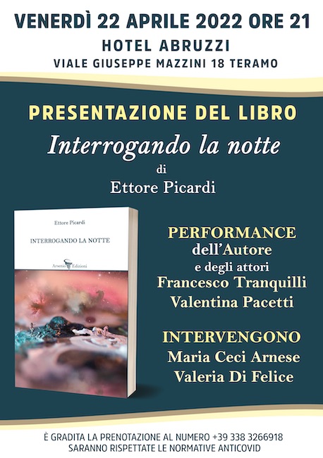 interrogando la notte presentazione 22 aprile 2022