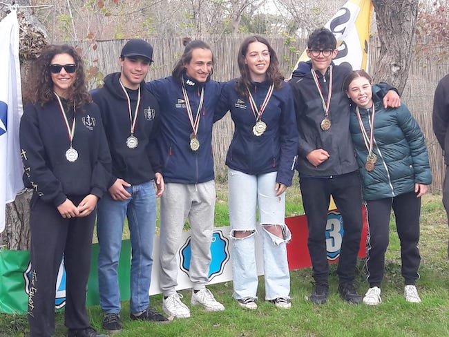 podio nacra 15 pescara