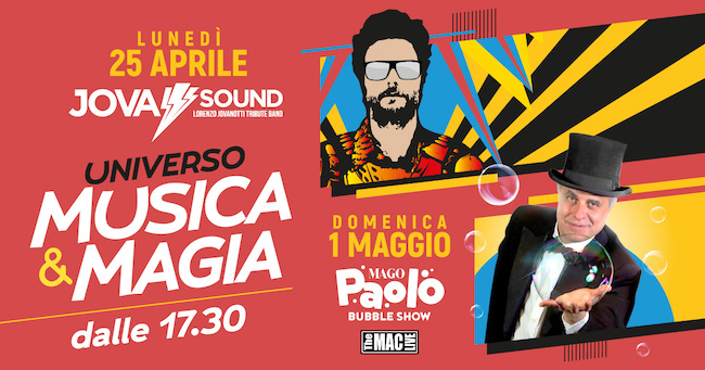 universo musica magia 25 aprile 2022