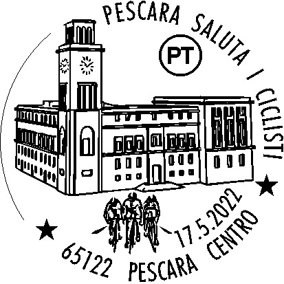 annullo filatelico giro italia