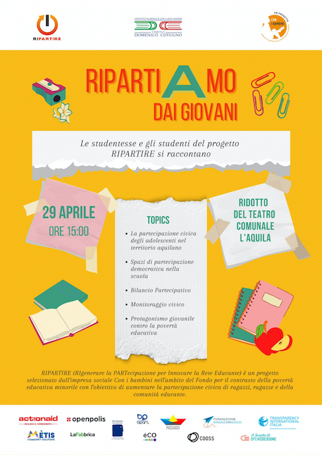 ripartiamo dai giovani
