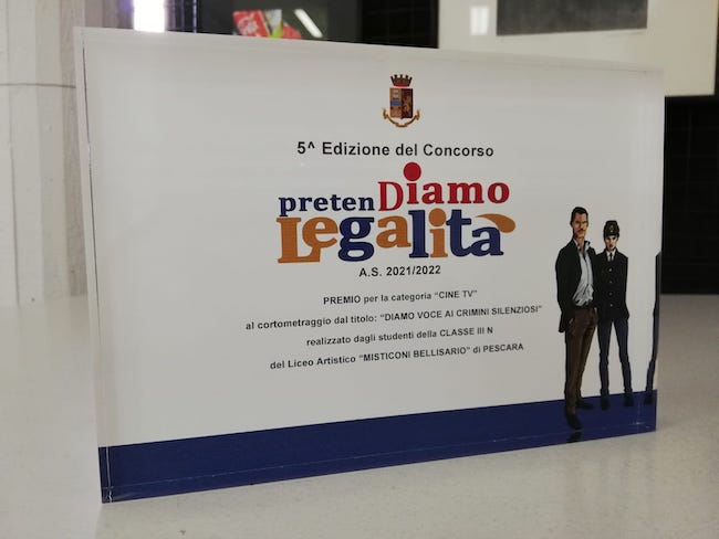 targa istituto misticoni-bellisario