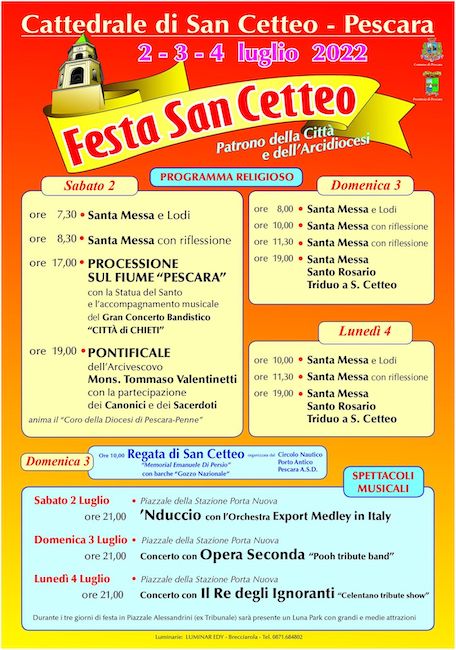 festa san cetteo 2022