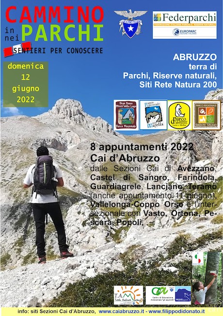 in cammino nei parchi 12 giugno 2022