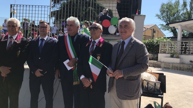 inaugurazione gradinata bolognano 1 giugno 2022