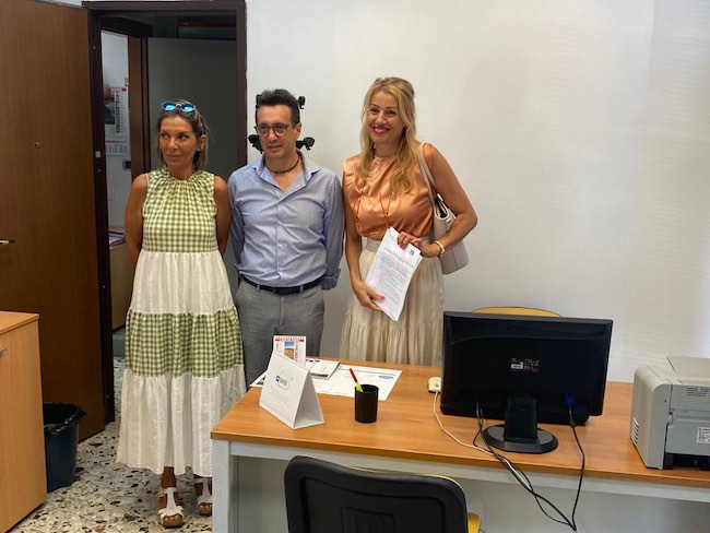 inaugurazione sportello volontariato pescara