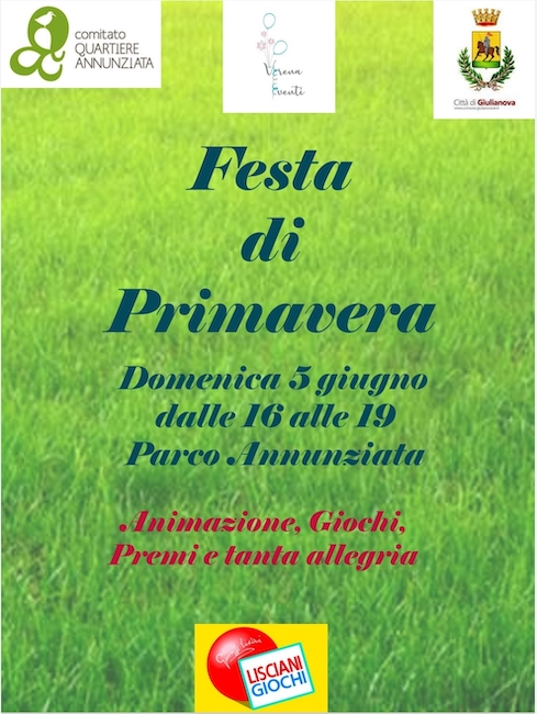 locandina festa primavera
