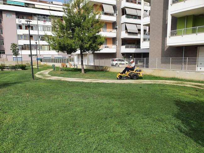 pulizia parco pescara