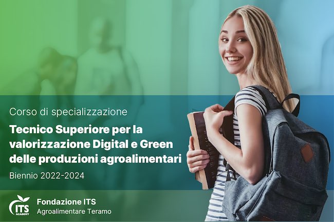 corso specializzazione ITS Agroalimentare di Teramo per il Biennio 2022-2024
