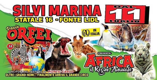 circo paolo orfei silvi luglio 2022