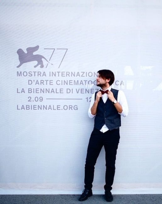 Davide Lupinetti a La Mostra Internazionale d'Arte Cinematografica di Venezia