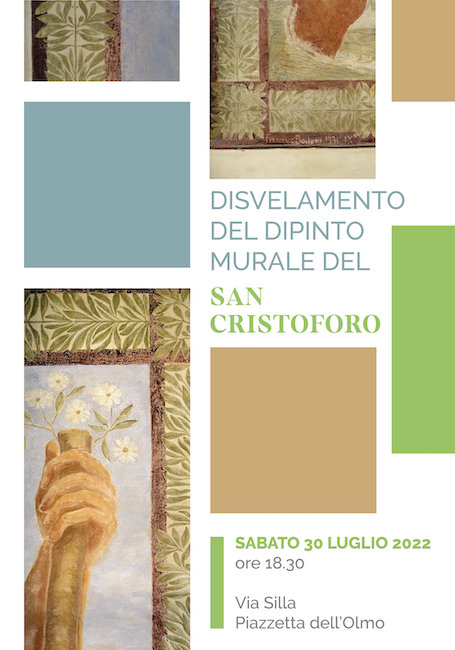 disvelamento dipinto san cristoforo