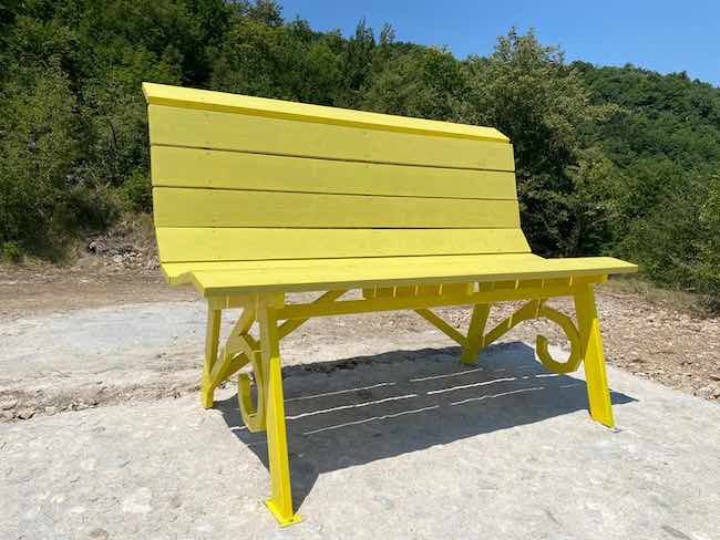 grande panchina sante marie