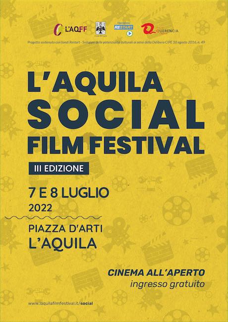 l'aquila social film festival 2022