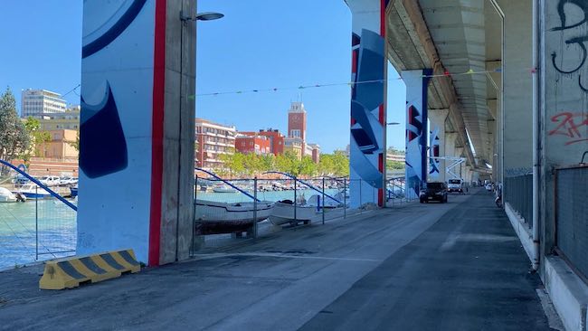 live painting pescara