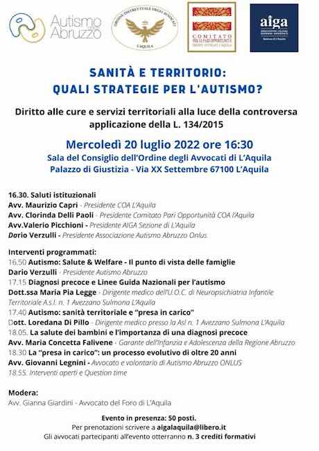 sanità territorio 20 luglio 2022