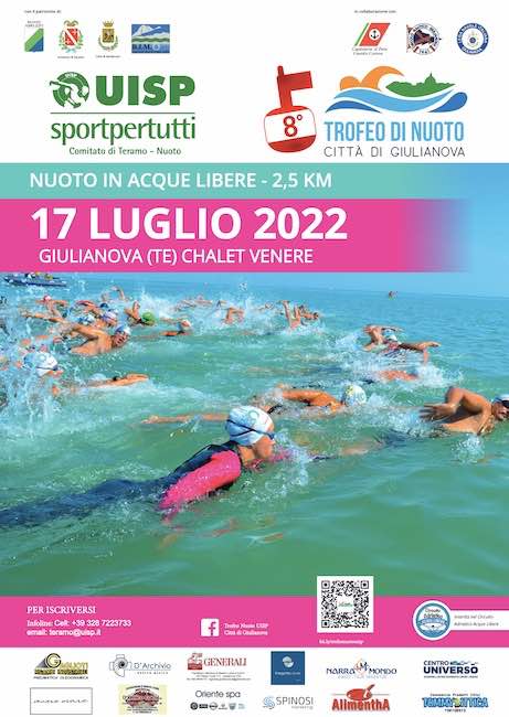 trofeo nuoto giulianova 17 luglio 2022