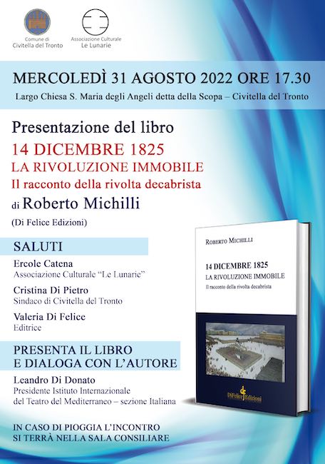 la rivoluzione immobile 31 agosto 2022