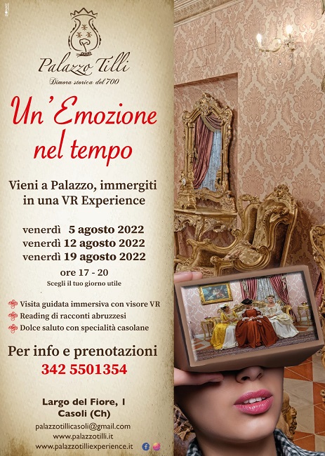 locandina Palazzo Tilli VR Experience