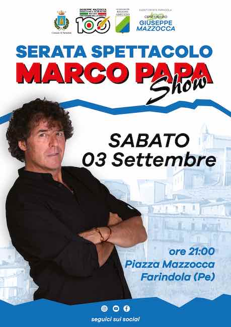 marco papa farindola 3 settembre 2022