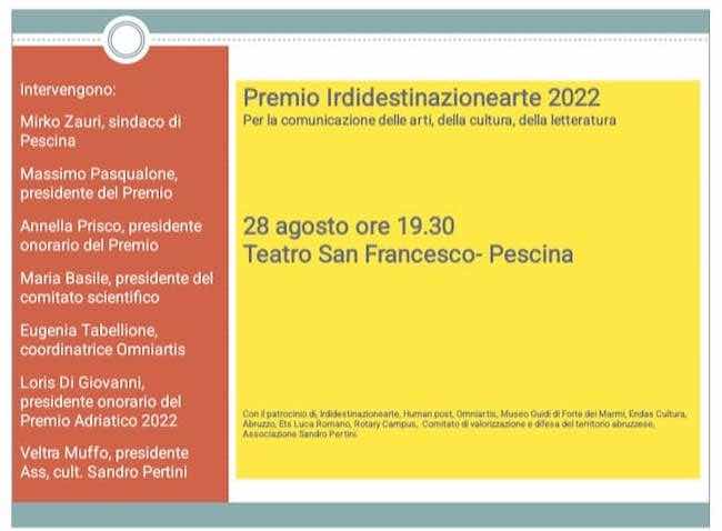 premio irdidestinazionearte