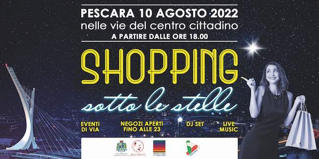shopping sotto le stelle 2022